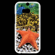 Coque HTC One M8s Etoile de mer