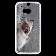 Coque HTC One M8s Attaque de requin blanc