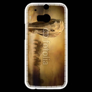 Coque HTC One M8s groupe d'éléphants