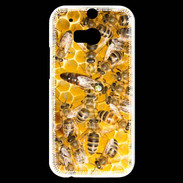 Coque HTC One M8s Ruche d'abeilles