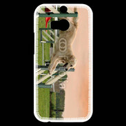 Coque HTC One M8s Agility Golden retriever