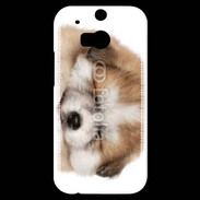 Coque HTC One M8s Chiot chien loup 5