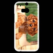 Coque HTC One M8s Chiot King Charles 2