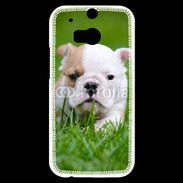Coque HTC One M8s Petit Bulldog anglais