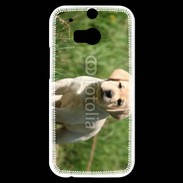 Coque HTC One M8s Mignon petit labrador