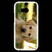 Coque HTC One M8s Chiot labrador 4