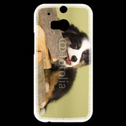 Coque HTC One M8s Chiot bucheron