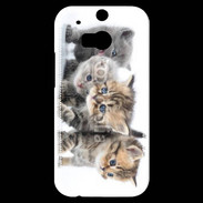 Coque HTC One M8s Groupe de chatons 7