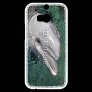 Coque HTC One M8s Tête de dauphin 1