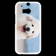 Coque HTC One M8s Chiot Golden retriever 16