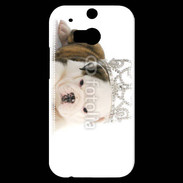 Coque HTC One M8s Chiot princesse