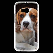 Coque HTC One M8s Portrait de Beagle 5