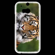 Coque HTC One M8s Portrait de tigre 10