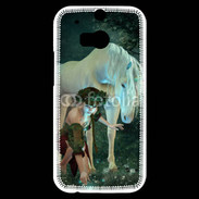 Coque HTC One M8s Licorne