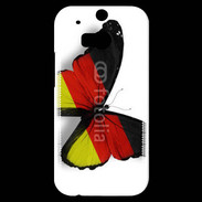 Coque HTC One M8s Papillon Allemand