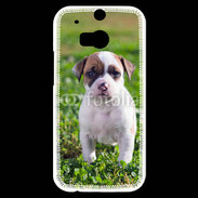 Coque HTC One M8s Chiot American Staffordshire terrier 