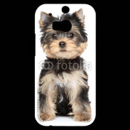 Coque HTC One M8s Chiot Yorkshire terrier 25