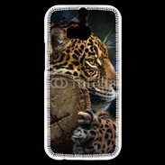 Coque HTC One M8s Portrait d'un jaguar
