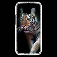 Coque HTC One M8s Portrait d'un tigre 25