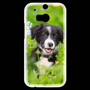 Coque HTC One M8s Chiot Border Collie 100