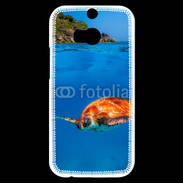 Coque HTC One M8s Tortue en mer 100