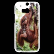 Coque HTC One M8s Famille de singe 50