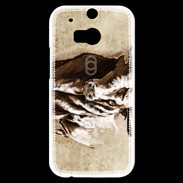 Coque HTC One M8s Taureau en dessin