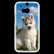 Coque HTC One M8s Chiot Husky Sibérien 510
