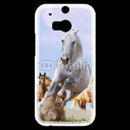 Coque HTC One M8s Chevaux dans la prairie 2