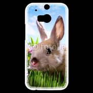 Coque HTC One M8s Portrait de lapin 610
