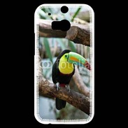 Coque HTC One M8s Portrait d'un Toucan 15