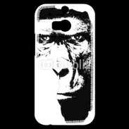 Coque HTC One M8s Regard de gorille en dessin 150
