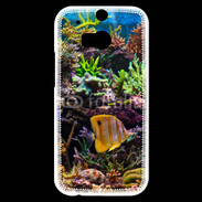 Coque HTC One M8s Poisson Tropical