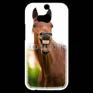 Coque HTC One M8s hennissement cheval
