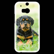 Coque HTC One M8s Chiot Rottweiler 2