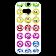 Coque HTC One M8s Boule de loto