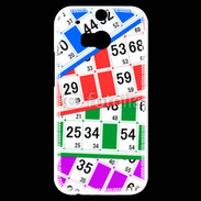 Coque HTC One M8s Cartes de loto 5