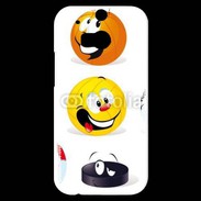 Coque HTC One M8s Sourires de ballons