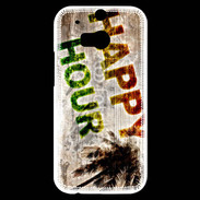 Coque HTC One M8s Happy hour