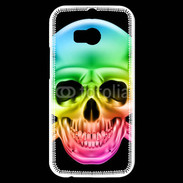 Coque HTC One M8s Tête de mort couleur