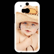 Coque HTC One M8s Bébé cowboy