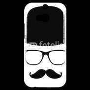 Coque HTC One M8s Moustache 2