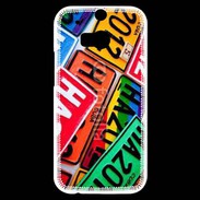 Coque HTC One M8s Plaque d'immatriculation