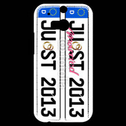 Coque HTC One M8s Plaque Just maried