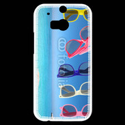Coque HTC One M8s Lunettes en vacances