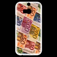 Coque HTC One M8s Euros billets