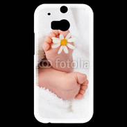 Coque HTC One M8s Pieds de bébé