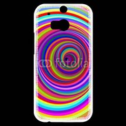 Coque HTC One M8s Fond Hypnotique 