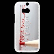 Coque HTC One M8s Stress