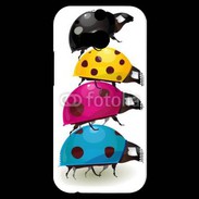Coque HTC One M8s Pile de coccinelles